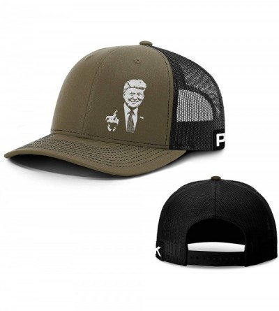 Baseball Caps Trump Hat 2020 Making Liberals Cry Again Trump Hat Mesh Back - Loden Front / Black Mesh - CB196IYDMTL $28.96