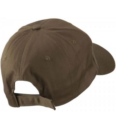 Baseball Caps Fly Fishing Man Outline Embroidered Cap - Brown - CF11GI71IP7 $20.75