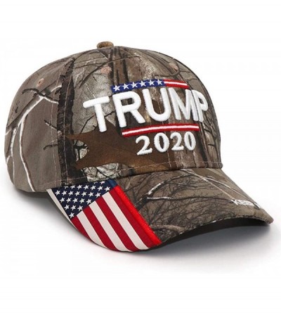Skullies & Beanies Donald Trump Hat- 2020 Keep America Great- Make America Great Again- Adjustable Baseball Hat - Camo1 - CJ1...