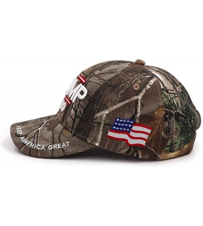 Skullies & Beanies Donald Trump Hat- 2020 Keep America Great- Make America Great Again- Adjustable Baseball Hat - Camo1 - CJ1...