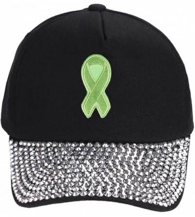 Baseball Caps Awareness Hat - Unisex Adjustable Cap - Rhinestone - C618GZ9IM54 $27.02