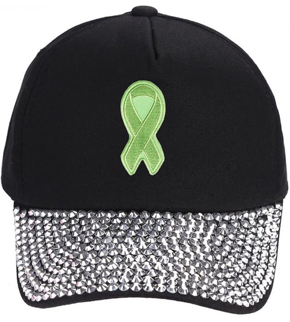 Baseball Caps Awareness Hat - Unisex Adjustable Cap - Rhinestone - C618GZ9IM54 $27.02