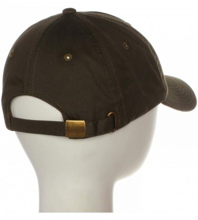 Baseball Caps Embroidery Classic Cotton Baseball Dad Hat Cap Various Design - Girl Olive - CB17XHNW3EW $12.68