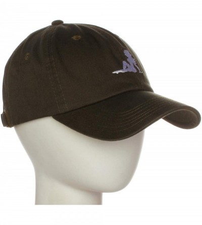 Baseball Caps Embroidery Classic Cotton Baseball Dad Hat Cap Various Design - Girl Olive - CB17XHNW3EW $24.70