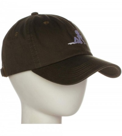 Baseball Caps Embroidery Classic Cotton Baseball Dad Hat Cap Various Design - Girl Olive - CB17XHNW3EW $12.68