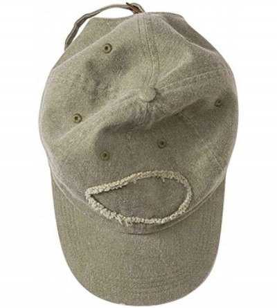 Visors 1917 Raw-Edge Patch Baseball Cap - Java - CH18CKN6DTO $18.64