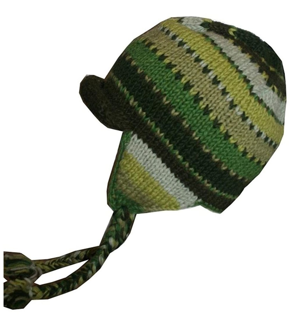 Skullies & Beanies Beanie Hats Women Men Fleece Lined Knit Wool Thick Ski Trapper Winter Hats - S/M - Multi 130 - CN11I2D6RXD...