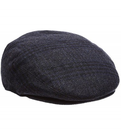 Skullies & Beanies Men's Premium Wool Blend Classic Flat IVY newsboy Collection Hat - 2363-navy - CT12NEO7H6Y $18.53