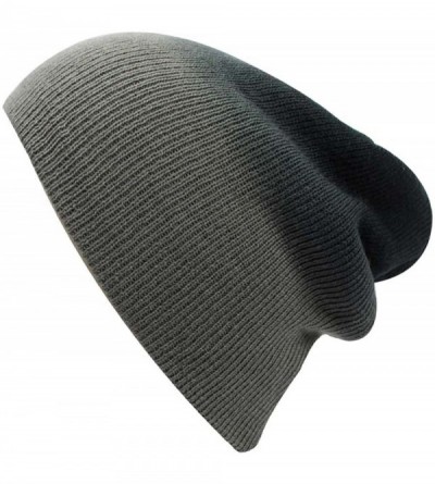 Skullies & Beanies Ombre Gradient Beanie Skull Cap Hat - Black - CQ12CM4I4LF $15.70