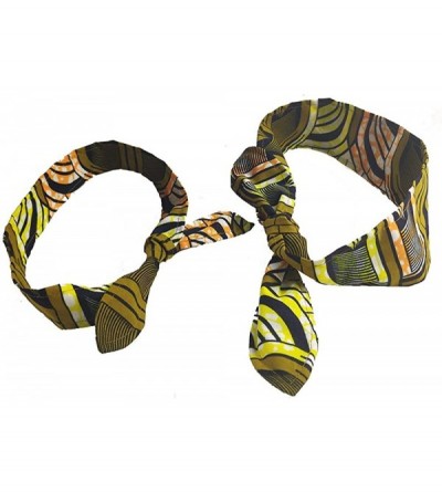 Headbands African Print Headband Hair Accessory for Women/Girls （2 Headbands 1 Big and 1small） - 1518681 - CA18UG9C2UA $11.33