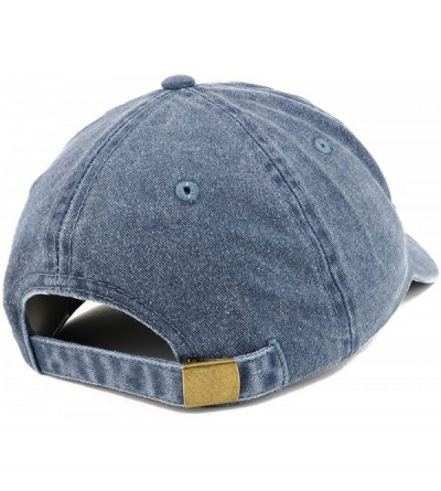 Baseball Caps Small Vintage 1950 Embroidered 70th Birthday Washed Pigment Dyed Cap - Navy - CZ18C6QSGL9 $21.23