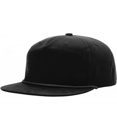 Baseball Caps Umpqua Snapback Cap - 256 - Black/ Black - CZ18WN8H8WM $27.78