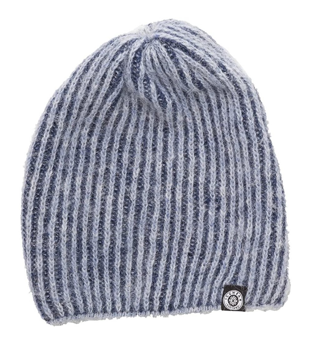 Sun Hats Reynisfjara Wool Hat Icelandic Wool Hat - Blue - C411IOA79BH $50.44