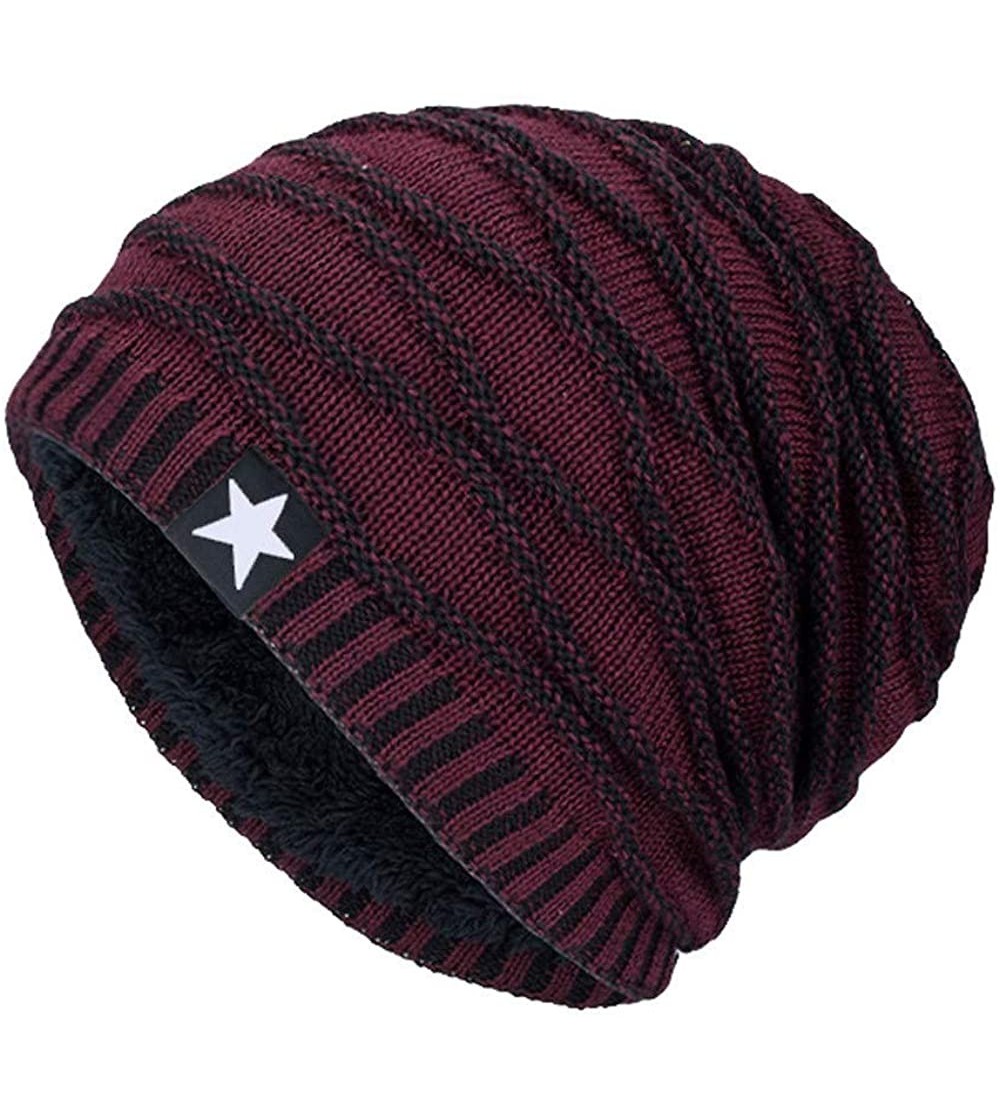 Skullies & Beanies Unisex Stretch Outdoor Beanies - E-unisex Red - CF192499U2Q $13.54