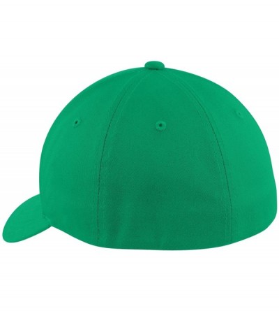 Baseball Caps Flexfit Cotton Twill Cap. C813 - Kelly Green - CH1833KX3KL $12.44