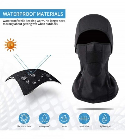 Balaclavas Waterproof Balaclava Snowboarding Motorcycling - C318X8A40RM $11.70