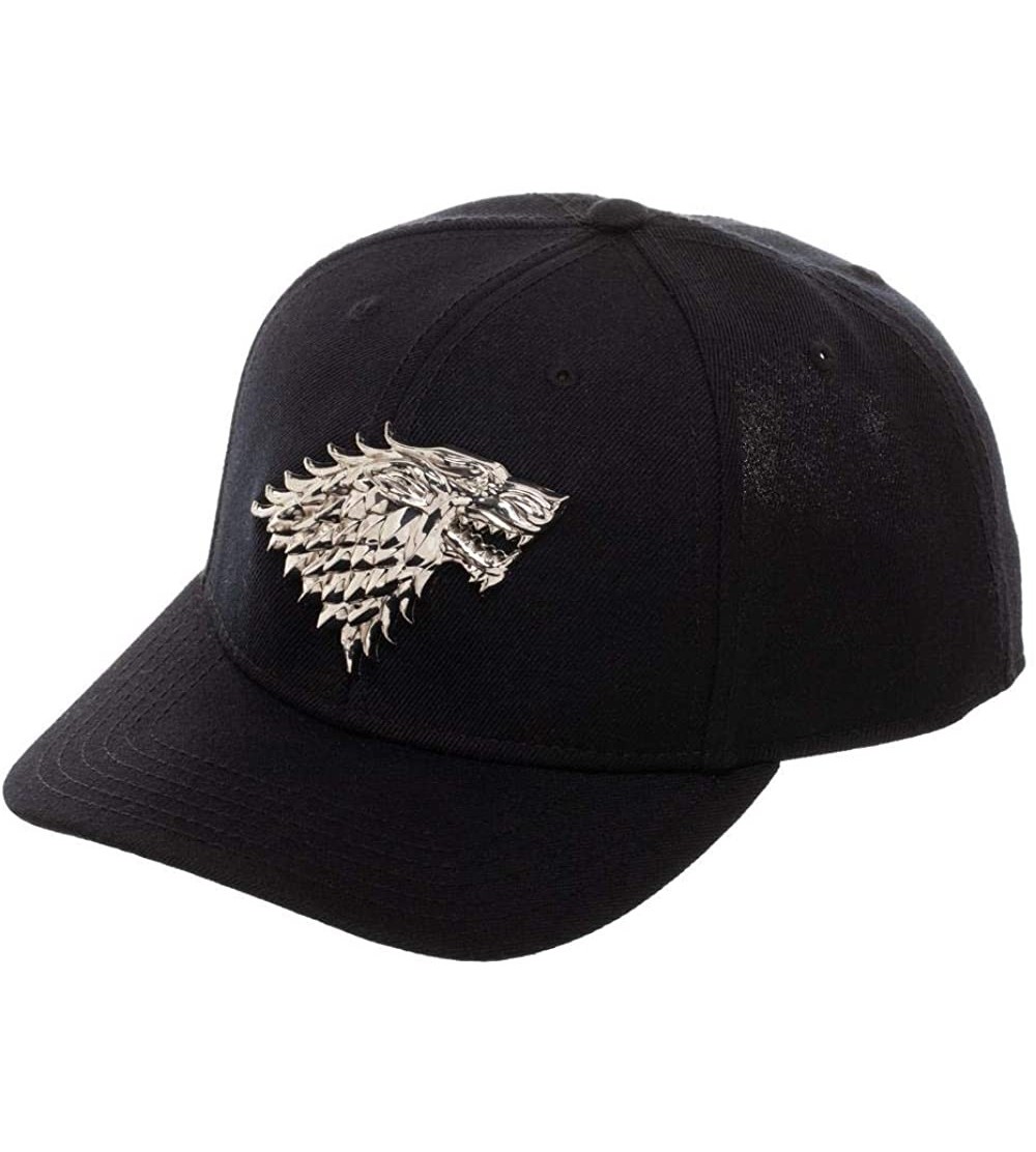 Baseball Caps Game Of Thrones House Snapback Hat - House Stark - CQ18IA3AYO6 $11.27