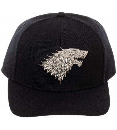 Baseball Caps Game Of Thrones House Snapback Hat - House Stark - CQ18IA3AYO6 $11.27