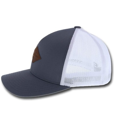 Baseball Caps Habitat Flexfit Style Hat - Gray/White - CX18Q02SDO8 $33.63