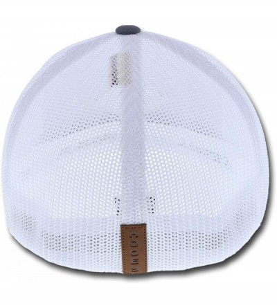 Baseball Caps Habitat Flexfit Style Hat - Gray/White - CX18Q02SDO8 $33.63