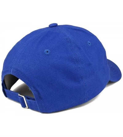 Baseball Caps Deathly Hallows Magic Logo Embroidered Soft Cotton Low Profile Cap - Vc300_royal - CK18ONDYSDW $15.71