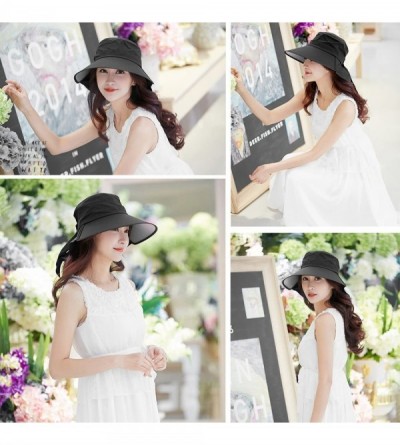 Sun Hats Women Protection Summer Cotton Drawstring - CW183WIK5DO $8.04