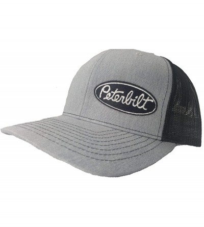 Baseball Caps Peterbilt Motors Trucks Structured Cap/Adjustable Custom Snapback/Women and Men/112 Grey - Black - CV18ZZTKA23 ...