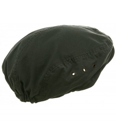 Newsboy Caps Washed Canvas Ivy Cap - Dark Grey - CG18GYLYX5R $23.99