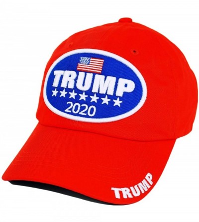 Baseball Caps Trump 2020 Keep America Great! Premium Cotton Hat KAG MAGA Campaign Baseball Cap - Usa Flag Trump 2020 - C118KS...