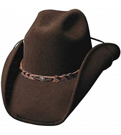 Cowboy Hats Montecarlo Bullhide Hats Montana Wool Western Cowboy Hat - C211NK5KGCB $93.04