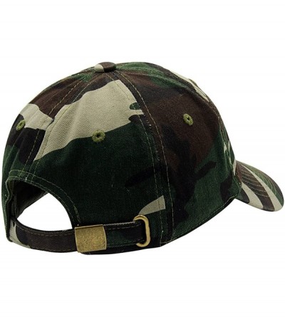 Baseball Caps Baseball Cap for Men Women - 100% Cotton Classic Dad Hat - Camo - CQ18EE4AMGS $9.15