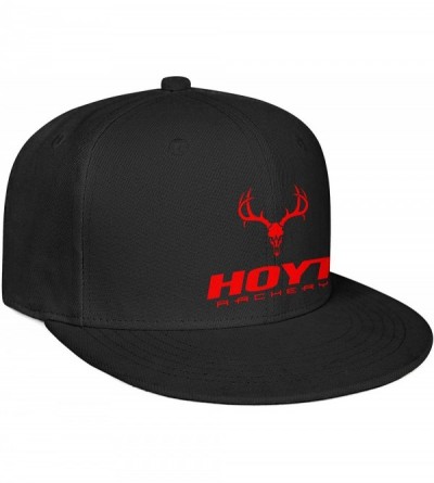 Baseball Caps Men Baseball Cap Fashion Adjustable Mesh Archery Red Dad Trucker Golf Hat - Black-2 - CH18A2WN0IX $19.53