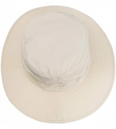 Sun Hats Head Net Hat Safari Hats Sun Protection Water Repellent Bucket Boonie Hats Hidden Outdoor - Beige - CL18RH9WT5U $20.10