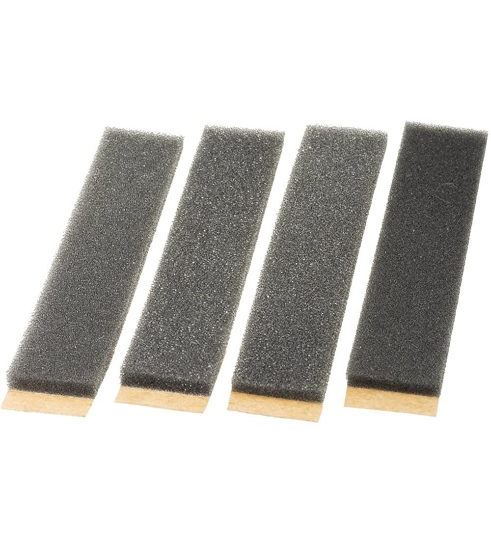 Fedoras Hat Size Reducer Tape Self Adhesive Foam Sweatband - Pack of 4 Strips - Grey - CJ188SU22KQ $14.29