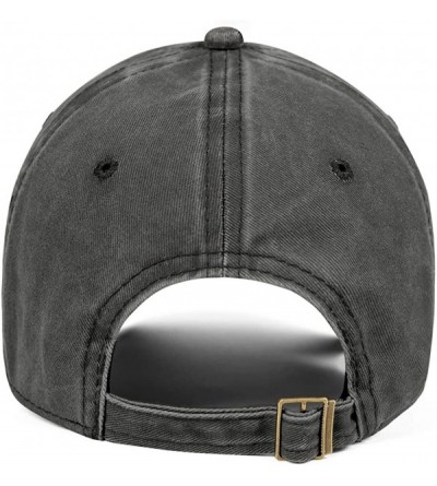 Baseball Caps Guinness Smithwicks Mens Womens Denim Baseball Hat Adjustable Snapback Sun Cap - Black-146 - CS18WHROW8R $16.78