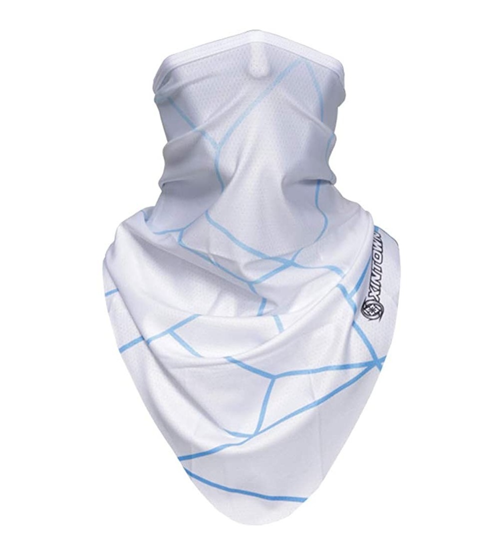 Balaclavas 3D Animal Cycling Bike Outdoor Sports Ultra Thin Balaclava Face Mask Neck Warmer - White - CT19857NCYH $10.87