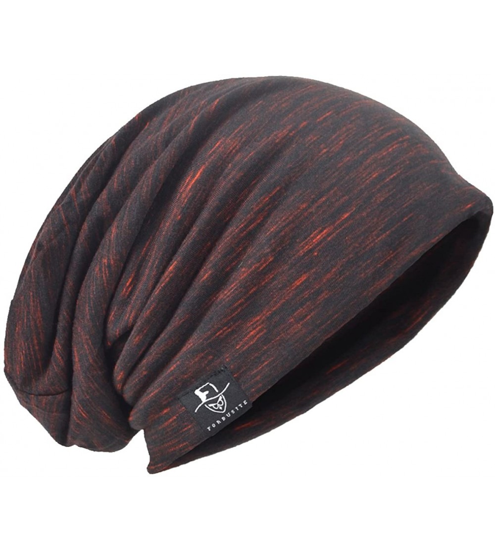 Skullies & Beanies Men Slouch Hollow Beanie Thin Summer Cap Skullcap B011h - 079-claret - CO17AZOOYSZ $14.36