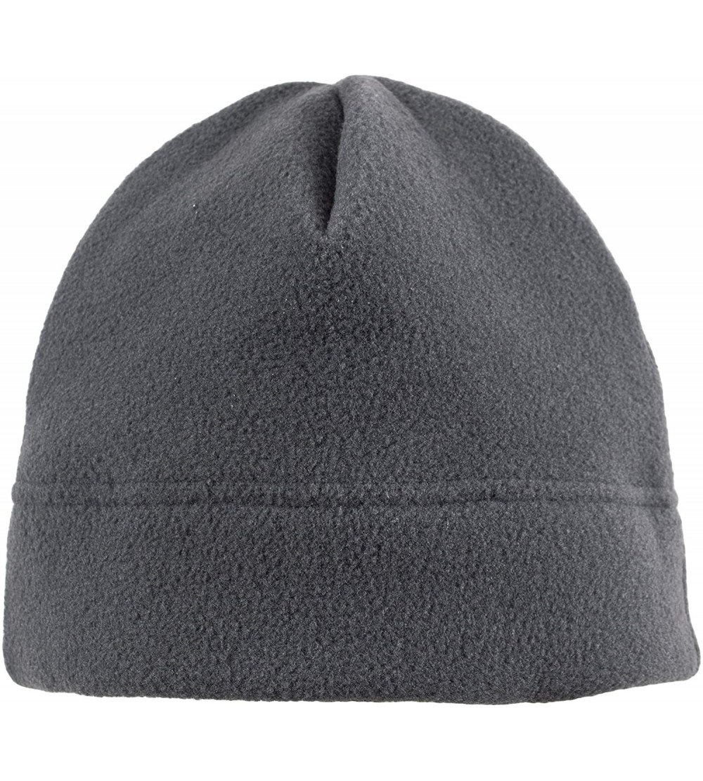 Skullies & Beanies Fleece Watch Cap - Grey - CN192RZ4KQ9 $10.94