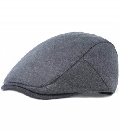 Newsboy Caps 1920s Gatsby Newsboy Hat Cap for Men Gatsby Hat for Men 1920s Mens Gatsby Costume Accessories - Dark Gray-1 - CZ...