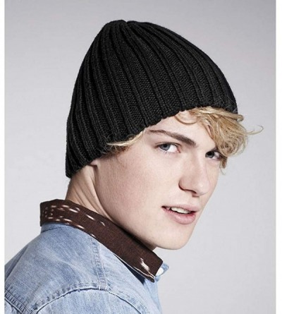 Skullies & Beanies Stadium Adults Winter Beanie Hat - Charcoal - CR11YEN5SRV $12.03