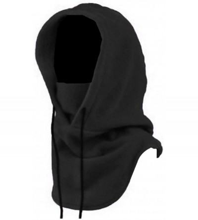 Balaclavas Balaclava Heavy Weight Outdoor Sports face Mask- Men Women Winter Fleece Tactical Cold Weather ski Mask (Black) - ...