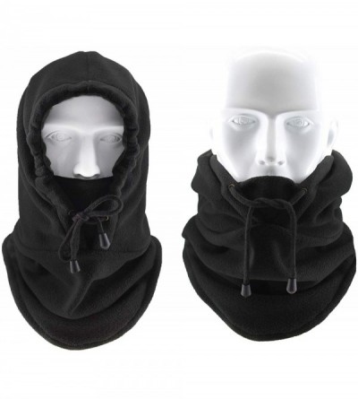 Balaclavas Balaclava Heavy Weight Outdoor Sports face Mask- Men Women Winter Fleece Tactical Cold Weather ski Mask (Black) - ...