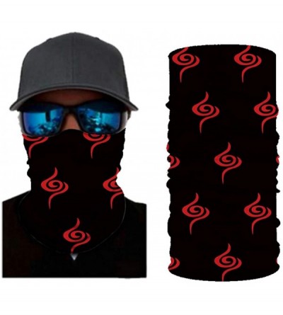 Balaclavas Cool Anime Naruto Bandana Face Mask Balaclava UV Protection Seamless Neck Gaiter Shield Scarf Head Wrap - CI199XCR...