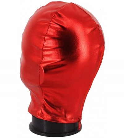Balaclavas Metallic Cycling Face Neck Mask Hat Ultra Balaclava Hood - Red-cover Eyes - CI18X9U0CR4 $11.48