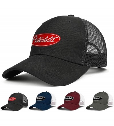 Baseball Caps Unisex Hat Pretty Trucker Hat Baseball Cap Adjustable Cowboy Hat - Black - CR18WEKDREM $32.96