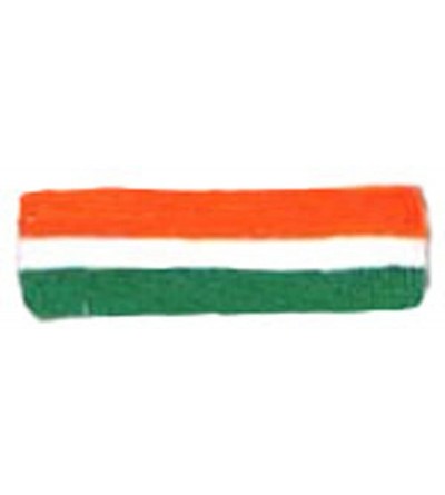 Headbands Striped Headband - Orange/White/Green - CD11175D6OV $16.55