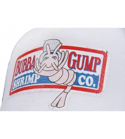 Baseball Caps Adult Gump Running Hat- Shrimp Mesh Baseball Trucker Cap- Cosplay Costumes - Black-3 - CZ18COH2TUX $10.25