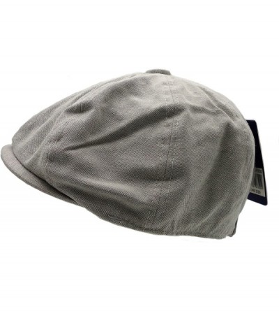 Newsboy Caps Men's Cotton 8 Panel Applejack Gatsby Newsboy Ivy Hat - Beige - C5185NNU0IH $8.43