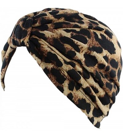 Skullies & Beanies Vintage Elastic Cotton Turbans Multifunction - 3 Pcs-e - CA18QR56X2S $15.16