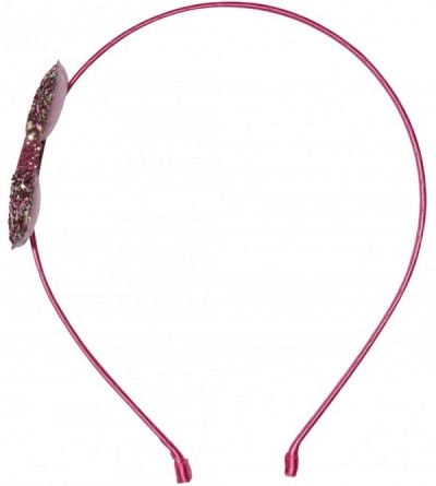 Headbands "Isabelle" Glitter Bow Headband - Pink Multi - CU12CLYQL2F $9.33
